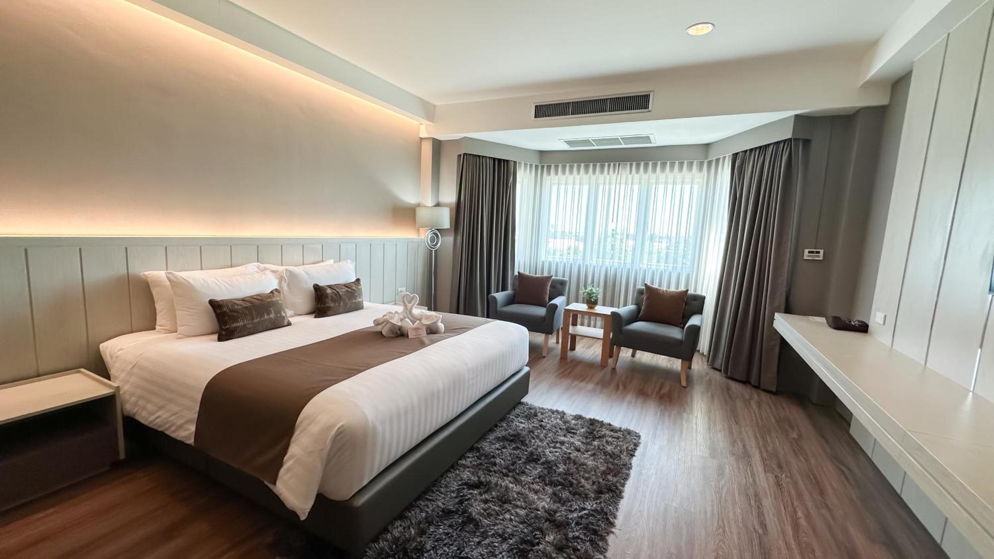 אודון תאני Siamgrand Hotel חדר תמונה